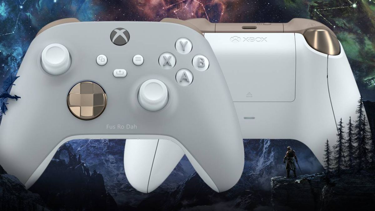 Xbox Design Lab Skyrim controller