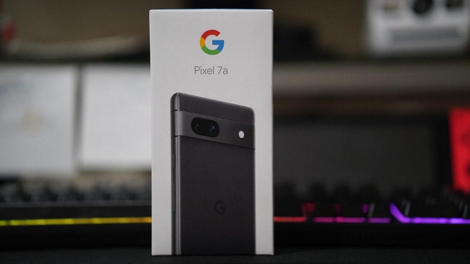 An early eBay listing image for the Pixel 7a