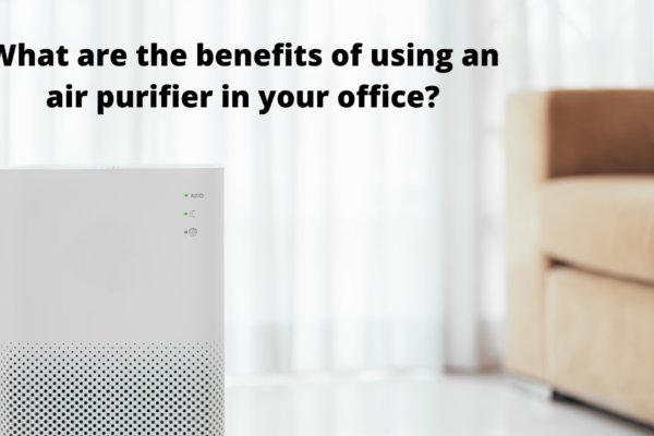 What are the benefits of using an air purifier in your office?
