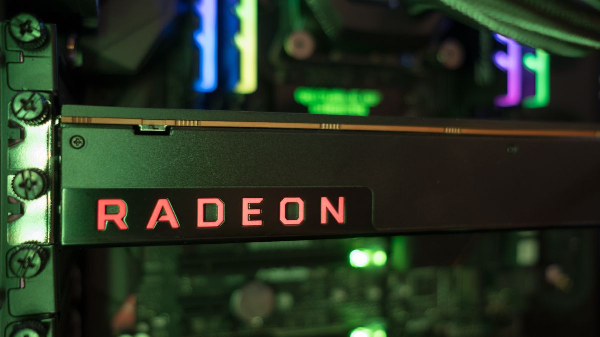 Image of an AMD GPU