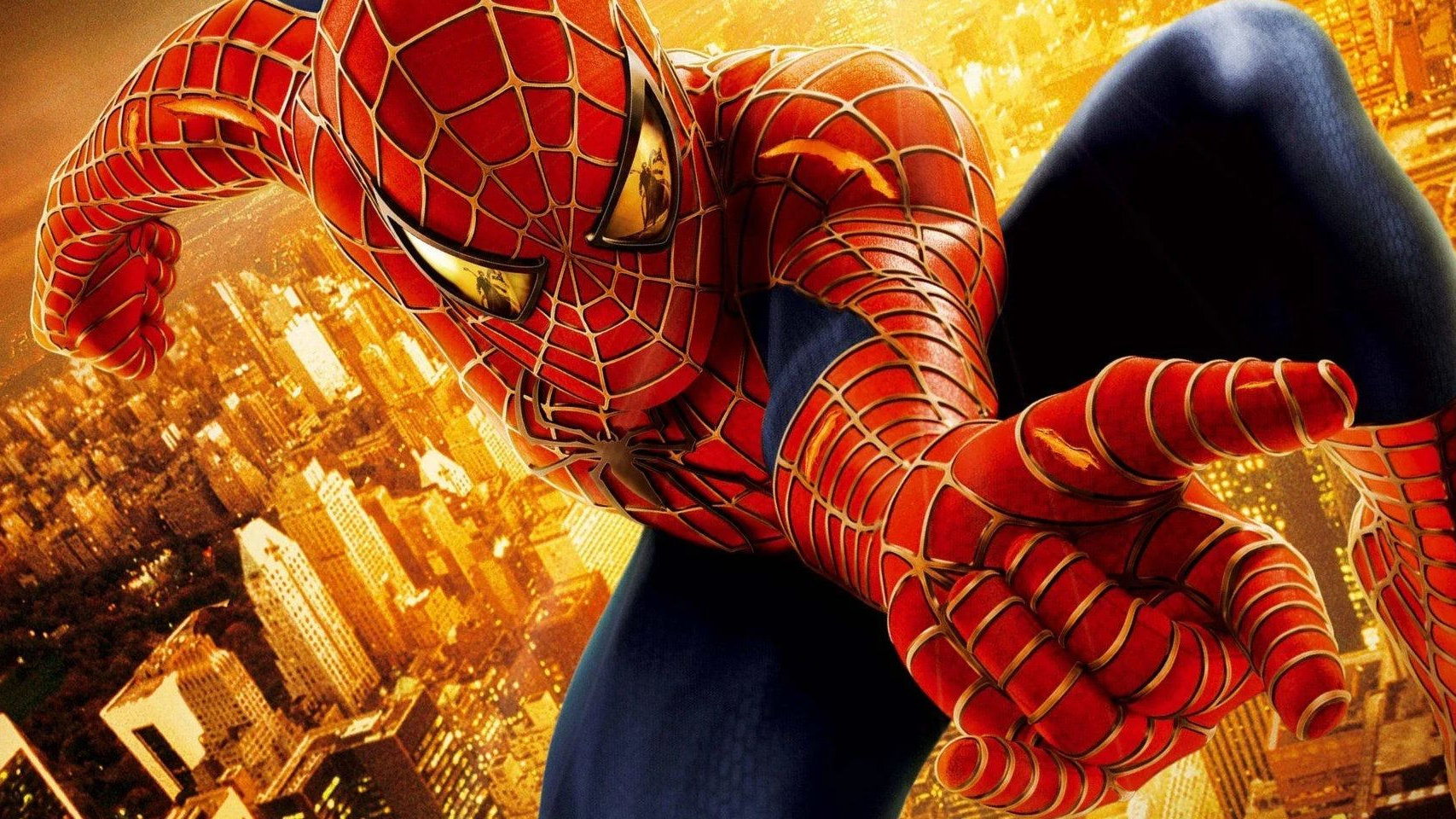 A screenshot of a Spider-Man 2 poster