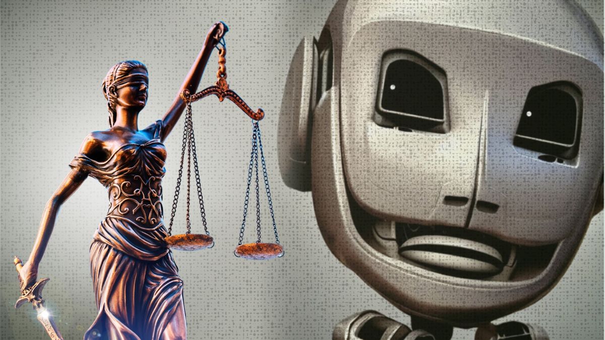 The lady of justice comes for AI