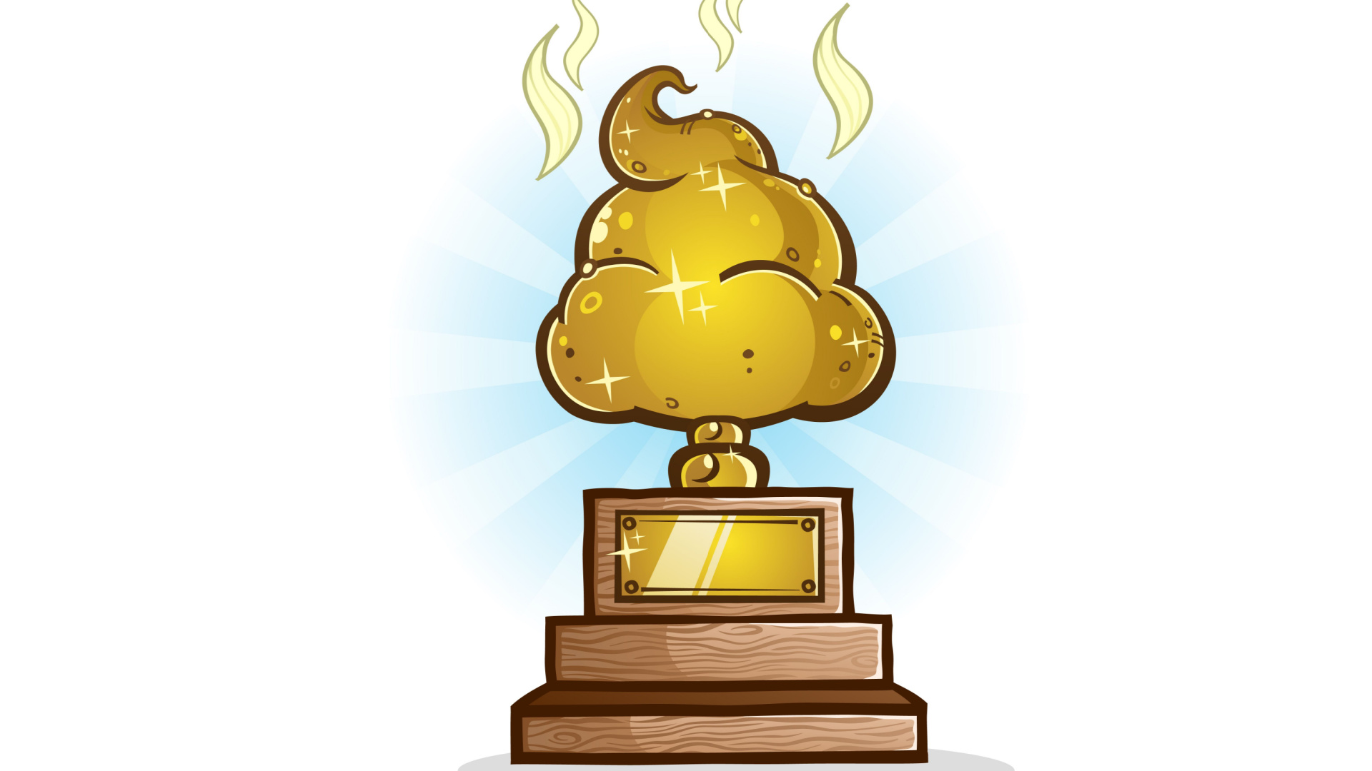 A Crappy Poop Trophy for a Last Place Award
