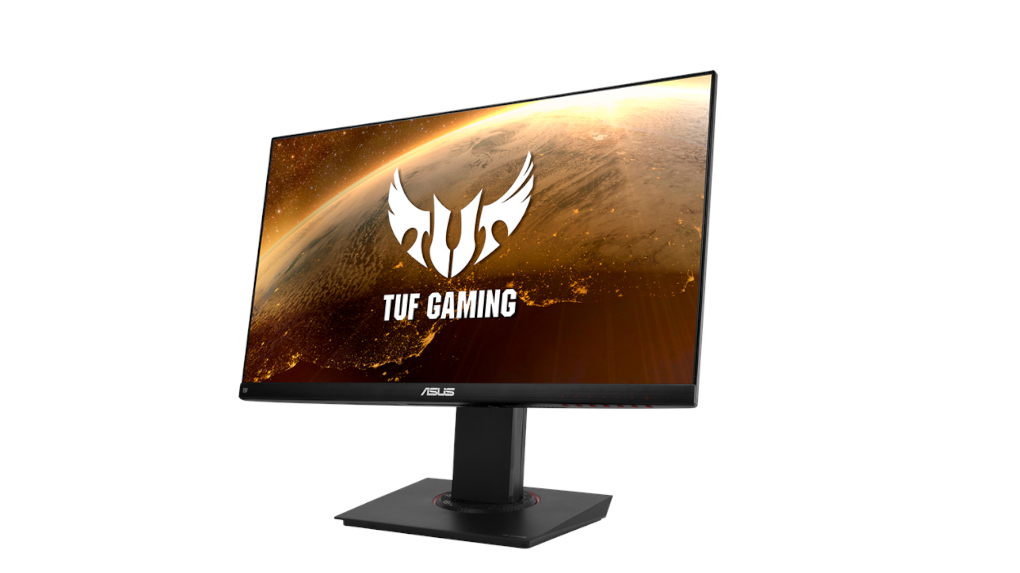 Asus TUF Gaming VG289Q monitor on white background