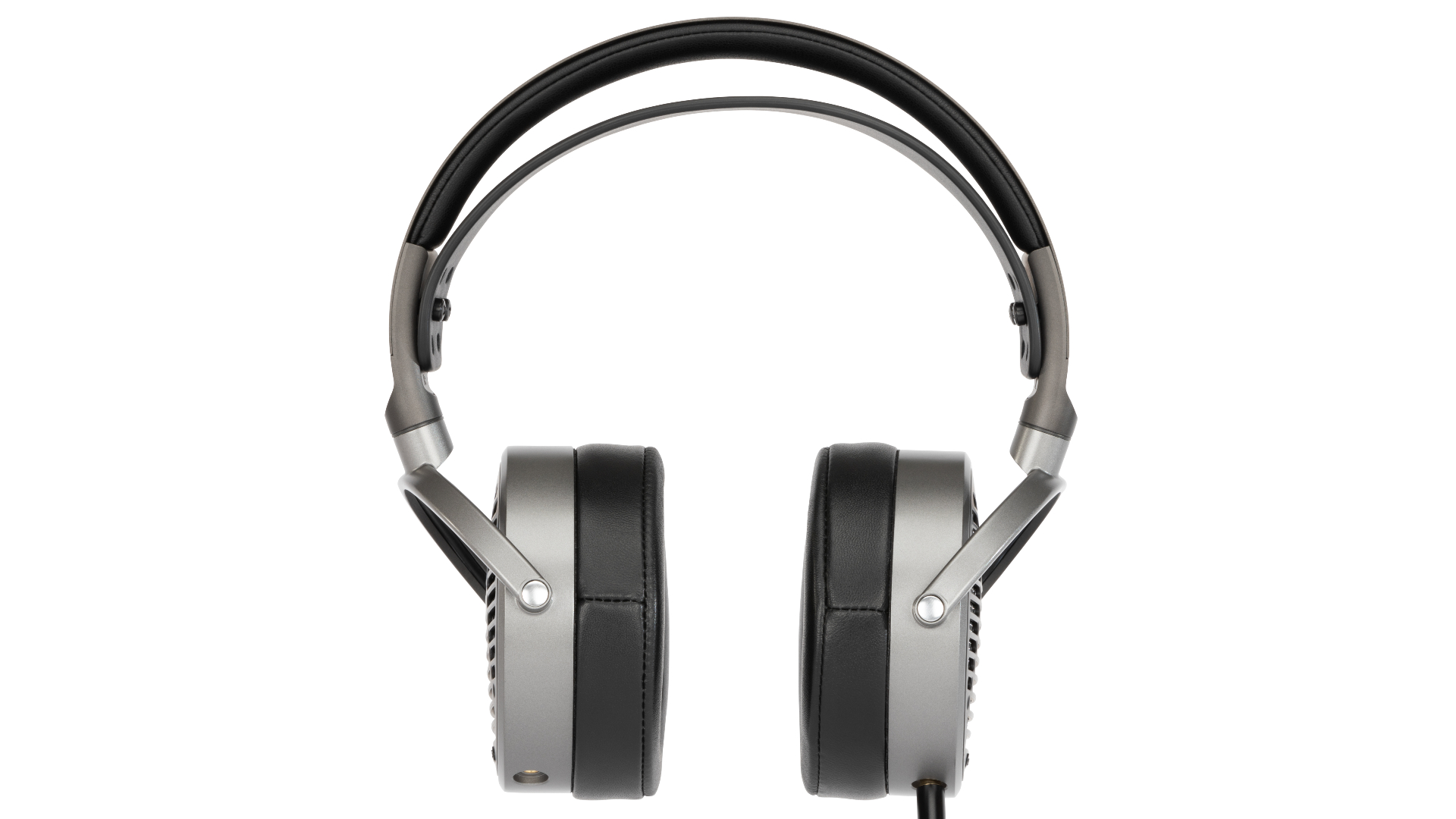Audeze MM-100 headphones on white background