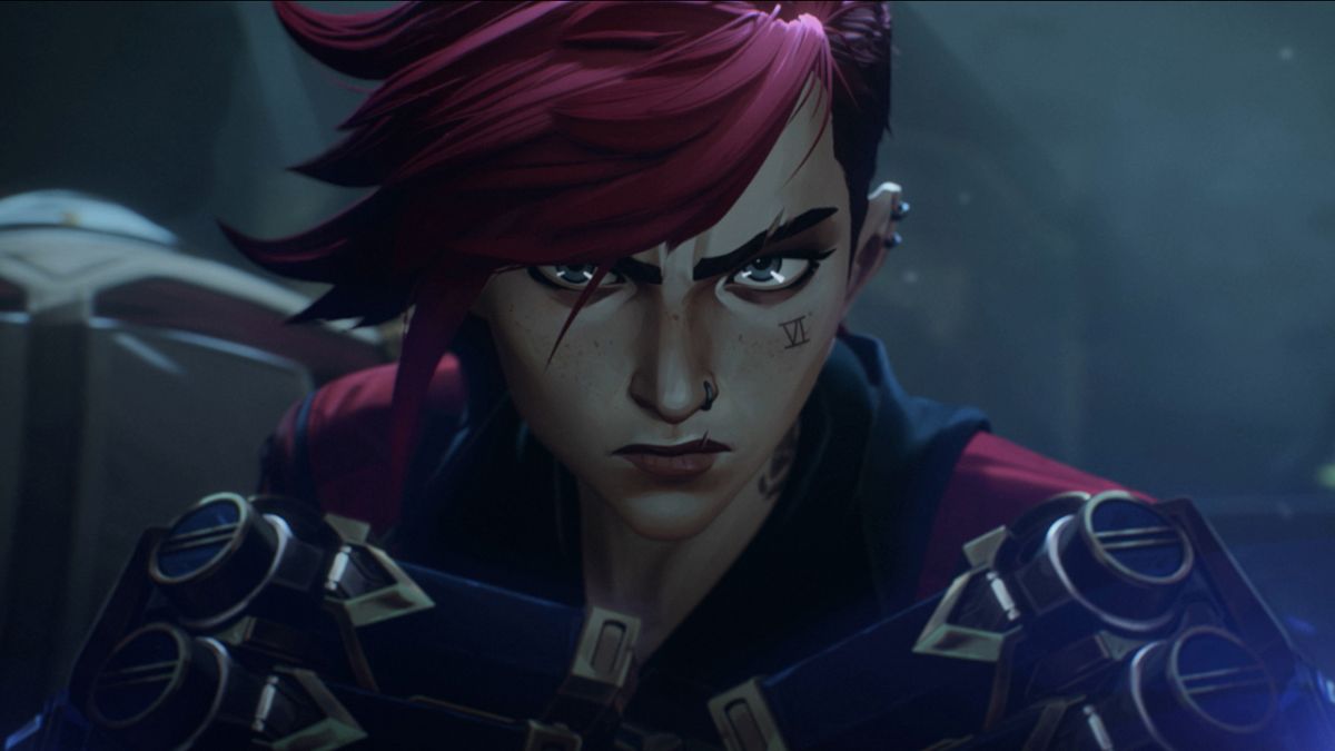 Vi prepares to do battle in Arcane season 1, which you can watch on Netflix before Arcane season 2 arrives